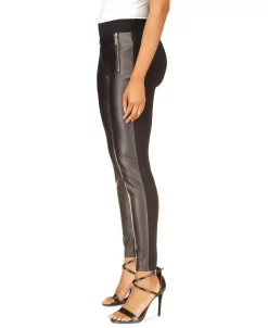 Michael Kors Women's Mixed-Media Skinny Pants, Regular & Petite -Clothing Shop 22299744 fpx