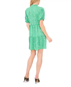 CeCe Women's V-neck Baby Doll Ditsy Floral Dress 6 CeCe Women's V-neck Baby Doll Ditsy Floral Dress -Clothing Shop 22329494 fpx