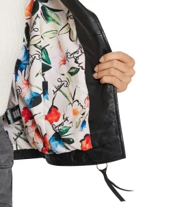 Sam Edelman Women's Leather Moto Jacket 19 Sam Edelman Women's Leather Moto Jacket -Clothing Shop 22336301 fpx