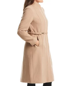 Vince Camuto Women's Chain Belted Maxi Coat 7 Vince Camuto Women's Chain Belted Maxi Coat -Clothing Shop 22337328 fpx