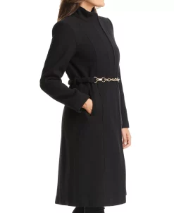 Vince Camuto Women's Chain Belted Maxi Coat 8 Vince Camuto Women's Chain Belted Maxi Coat -Clothing Shop 22337334 fpx