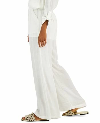 INC International Concepts Women's Pull-On Patch Pocket Wide-Leg Pants, Created For Macy's 5 INC International Concepts Women's Pull-On Patch Pocket Wide-Leg Pants, Created For Macy's - Image 3