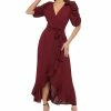 Kensie Ruffled Midi Dress -Clothing Shop 22370652 fpx