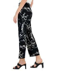 Alfani Women's Printed Wide-Leg Pants, Created For Macy's 10 Alfani Women's Printed Wide-Leg Pants, Created For Macy's -Clothing Shop 22376205 fpx