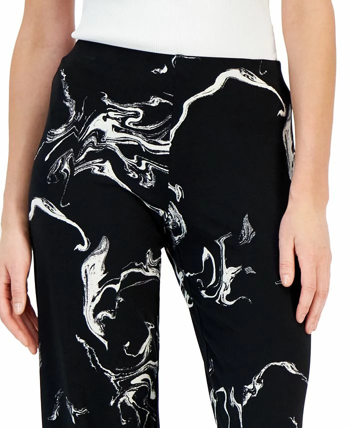Alfani Women's Printed Wide-Leg Pants, Created For Macy's 6 Alfani Women's Printed Wide-Leg Pants, Created For Macy's - Image 4