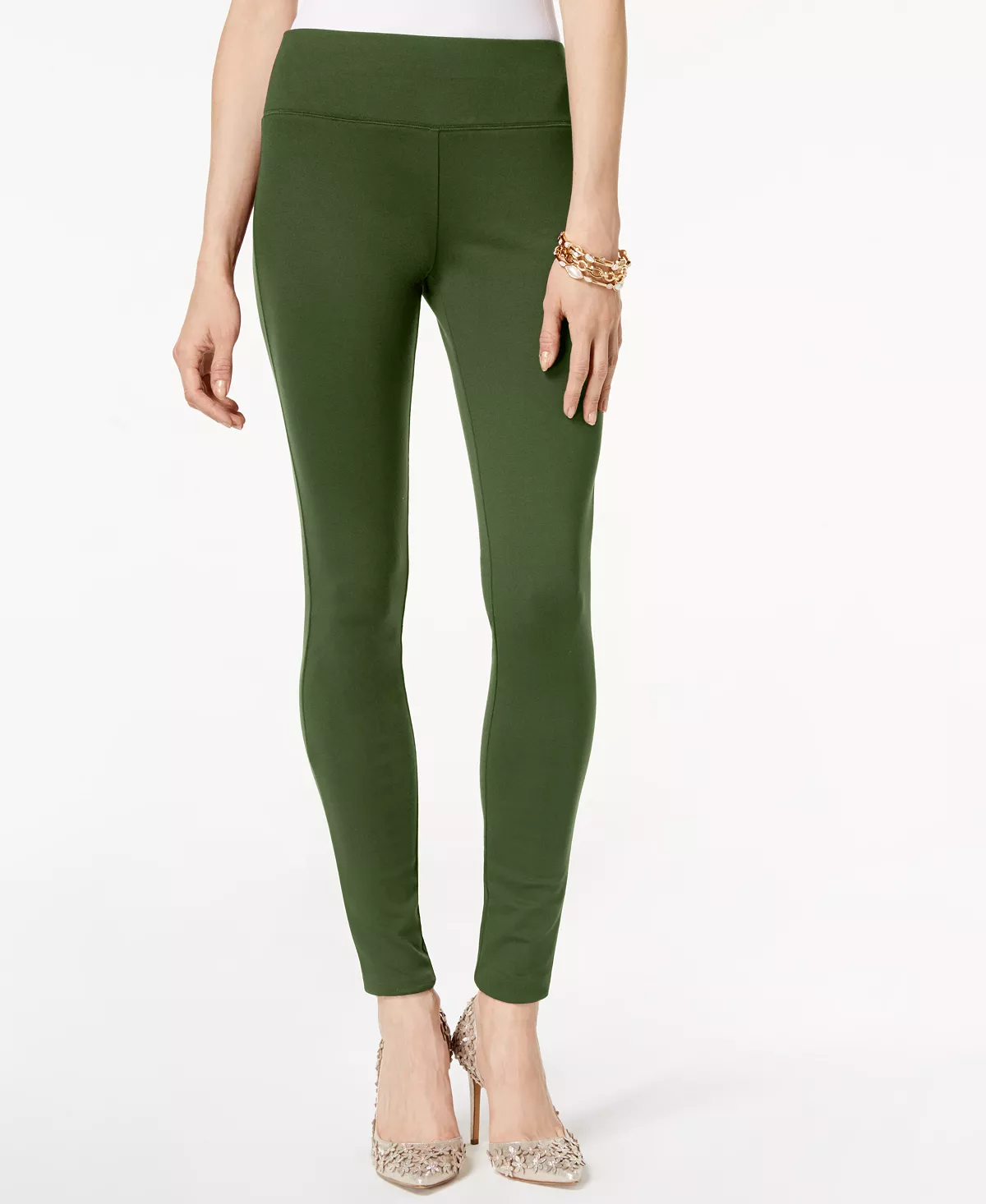 INC International Concepts Women's Pull-On Ponte Pants, Created For Macy's 8 INC International Concepts Women's Pull-On Ponte Pants, Created For Macy's - Image 6