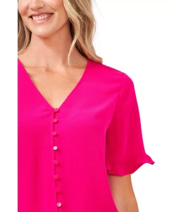 CeCe Ruffled-Sleeve Blouse -Clothing Shop 22417286 fpx
