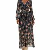 INC International Concepts Printed Tie-Waist Maxi Dress, Created For Macy's -Clothing Shop 22439617 fpx
