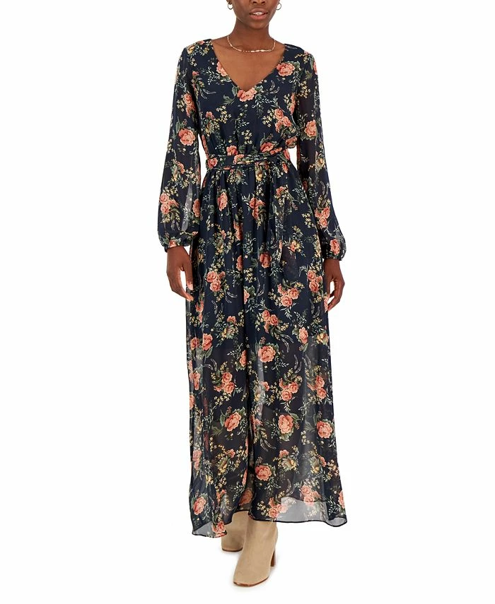 INC International Concepts Printed Tie-Waist Maxi Dress, Created For Macy's 3 INC International Concepts Printed Tie-Waist Maxi Dress, Created For Macy's