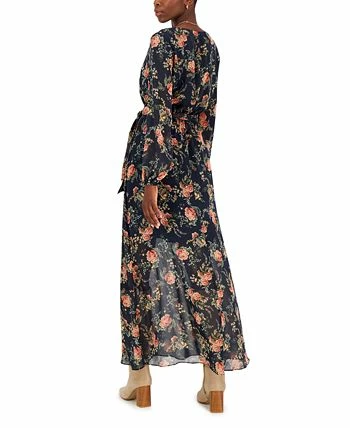 INC International Concepts Printed Tie-Waist Maxi Dress, Created For Macy's 4 INC International Concepts Printed Tie-Waist Maxi Dress, Created For Macy's - Image 2