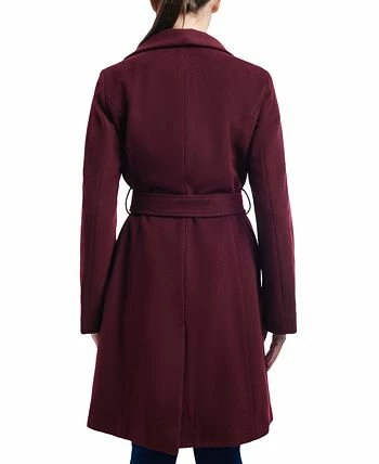 Michael Kors Women's Asymmetric Belted Wrap Coat, Created For Macy's 4 Michael Kors Women's Asymmetric Belted Wrap Coat, Created For Macy's - Image 2