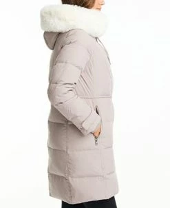 Vince Camuto Women's Faux-Fur-Collar Hooded Puffer Coat -Clothing Shop 22475932 fpx