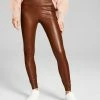 And Now This Women's Faux Leather High Rise Pull-On Leggings -Clothing Shop 22503957 fpx