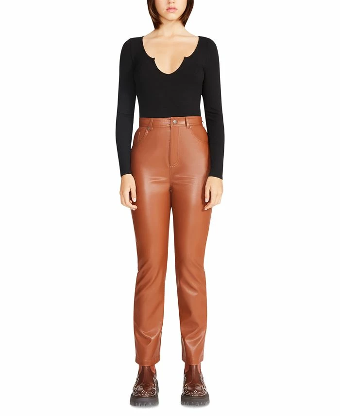 Steve Madden Women's Josie Faux-Leather Pants 3 Steve Madden Women's Josie Faux-Leather Pants