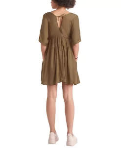 Black Tape Women's Short Sleeve Empire Waist Dress -Clothing Shop 22525824 fpx