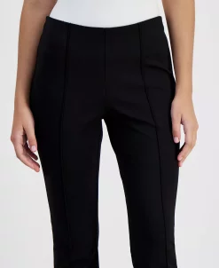 Bar III Women's Pull-On High-Rise Flare-Leg Pants, Created For Macy's -Clothing Shop 22542397 fpx