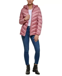 Charter Club Women's Packable Hooded Puffer Coat, Created For Macy's -Clothing Shop 22583615 fpx