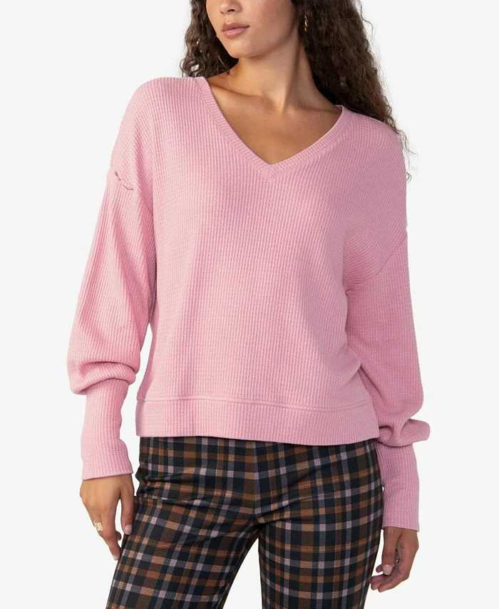 Sanctuary Women's Highline Waffle-Knit Top 3 Sanctuary Women's Highline Waffle-Knit Top