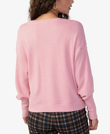 Sanctuary Women's Highline Waffle-Knit Top 4 Sanctuary Women's Highline Waffle-Knit Top - Image 2
