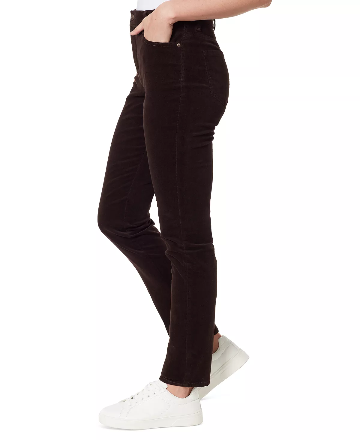 Gloria Vanderbilt Women's Amanda High-Rise Corduroy Slim Jeans 7 Gloria Vanderbilt Women's Amanda High-Rise Corduroy Slim Jeans - Image 5