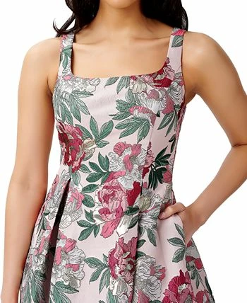 Adrianna Papell Women's Jacquard Midi Dress 5 Adrianna Papell Women's Jacquard Midi Dress - Image 3