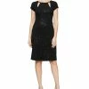 SL Fashions Equinned-Lace-Panel Sheath Dress -Clothing Shop 22661651 fpx