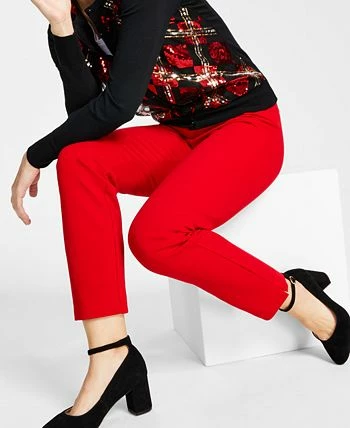 Charter Club Women's Pull-On Tummy-Control Pants, Regular & Short Lengths, Created For Macy's 5 Charter Club Women's Pull-On Tummy-Control Pants, Regular & Short Lengths, Created For Macy's - Image 3