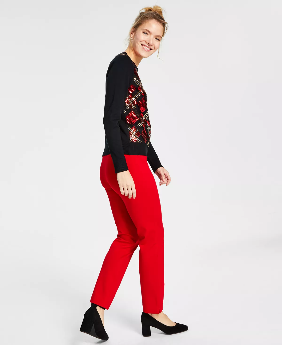 Charter Club Women's Pull-On Tummy-Control Pants, Regular & Short Lengths, Created For Macy's 6 Charter Club Women's Pull-On Tummy-Control Pants, Regular & Short Lengths, Created For Macy's - Image 4