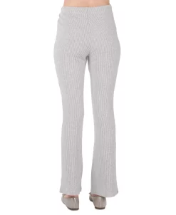 Black Tape Women's Brushed Rib-Knit Straight-Leg Sweatpants -Clothing Shop 22703815 fpx