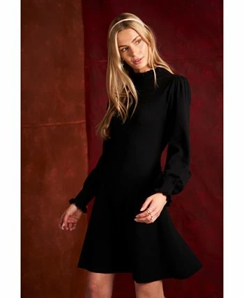 CeCe Women's Mock Neck Sweater Dress 7 CeCe Women's Mock Neck Sweater Dress - Image 5