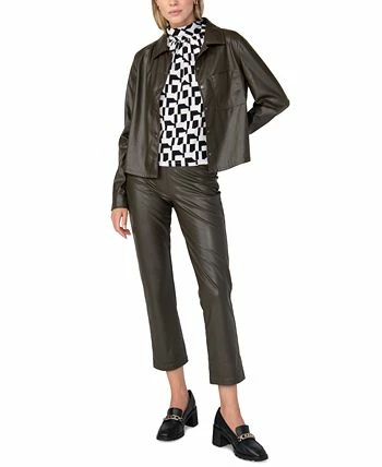 Sanctuary Women's Carnaby Faux-Leather Cropped Leggings 7 Sanctuary Women's Carnaby Faux-Leather Cropped Leggings - Image 5