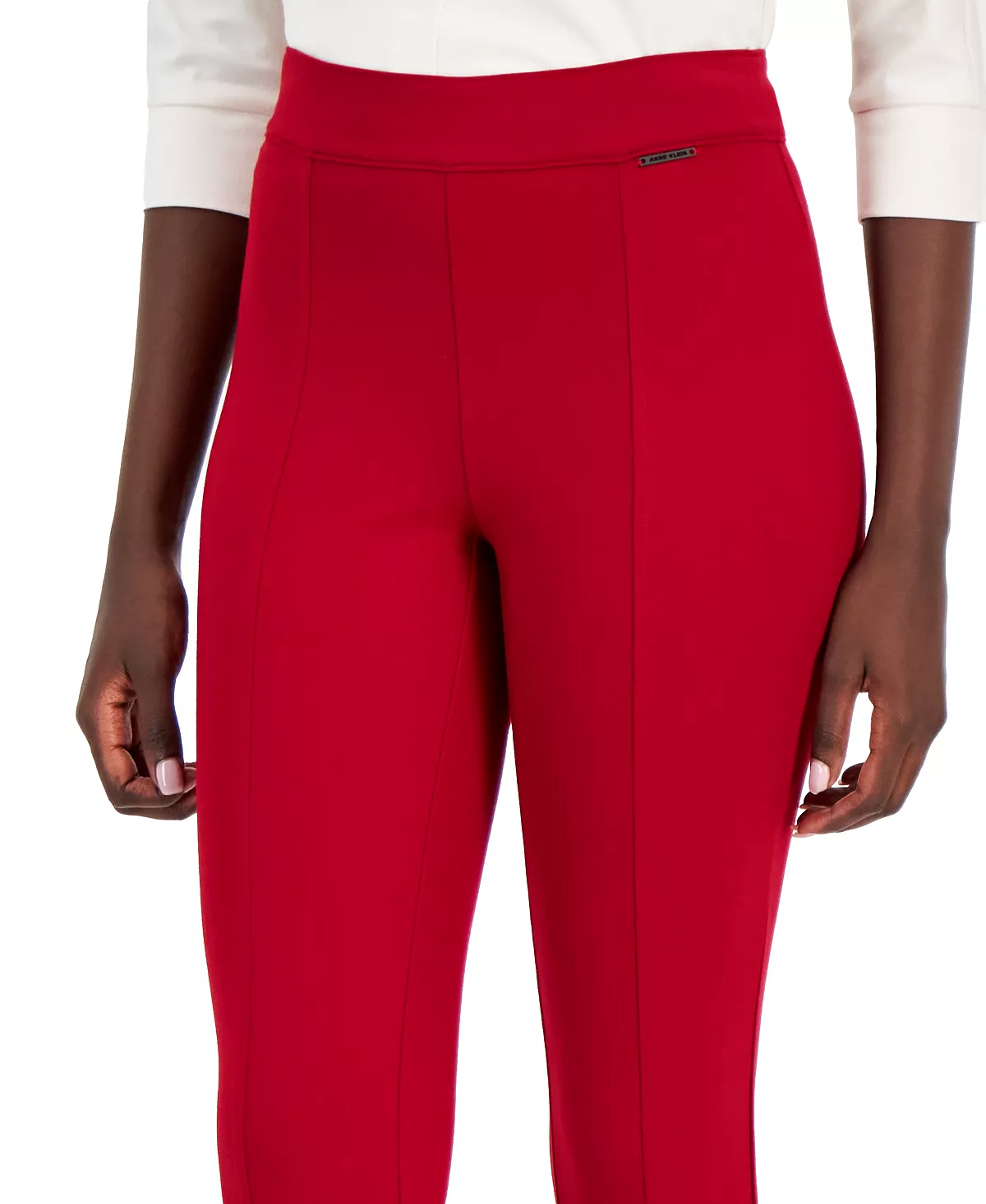 Anne Klein Women's Pull-On Seamed Compression Leggings 6 Anne Klein Women's Pull-On Seamed Compression Leggings - Image 4