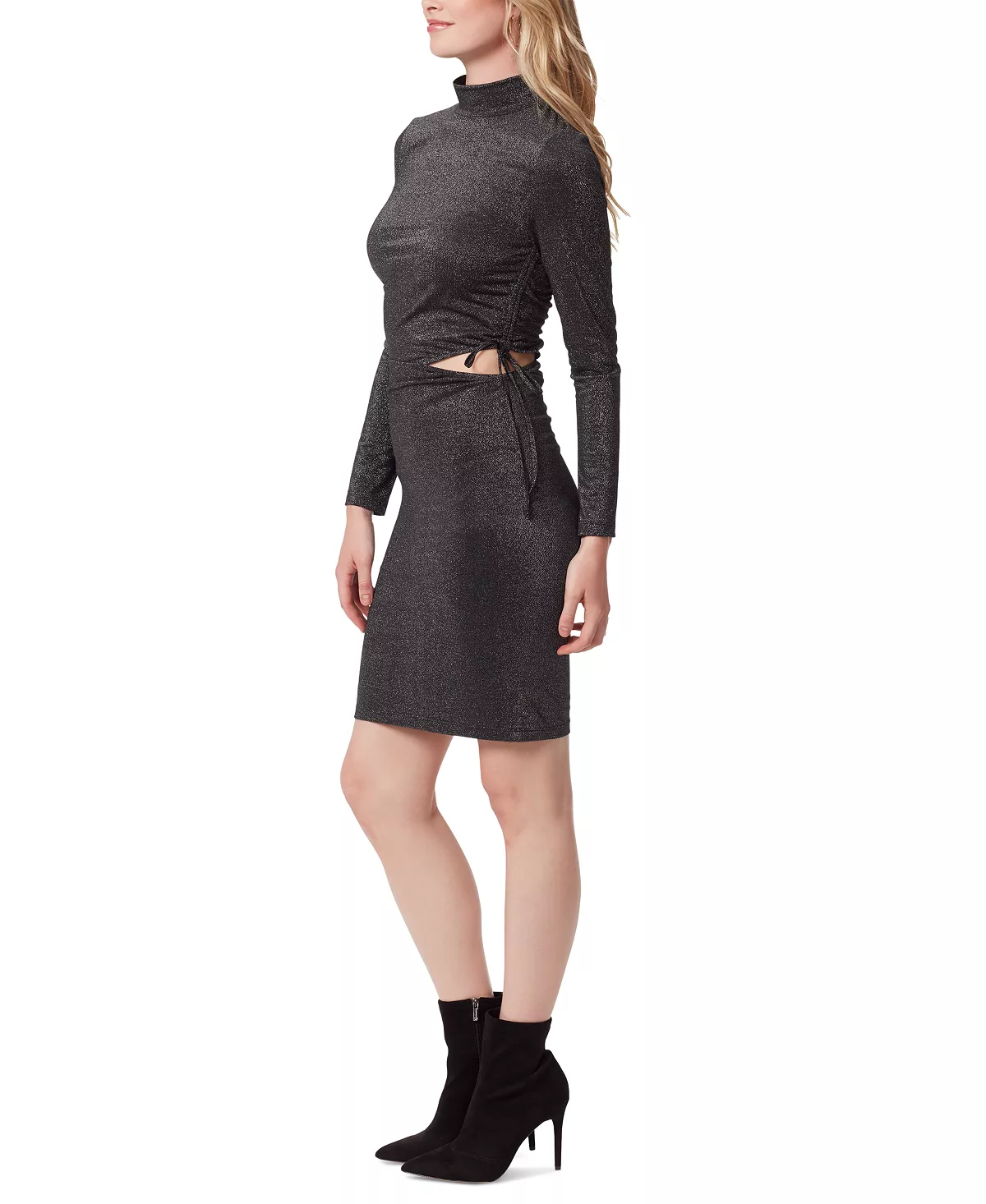 Jessica Simpson Etta Side Cut-Out Shimmer Bodycon Dress 5 Jessica Simpson Etta Side Cut-Out Shimmer Bodycon Dress - Image 3