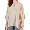JM Collection Women's Lurex O-Ring Poncho, Created For Macy's -Clothing Shop 22779095 fpx