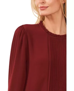 CeCe Smocked Pintuck Top -Clothing Shop 22780155 fpx