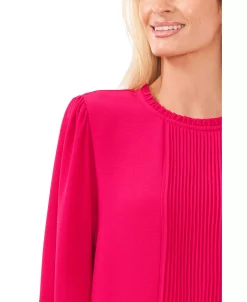 CeCe Smocked Pintuck Top -Clothing Shop 22780264 fpx