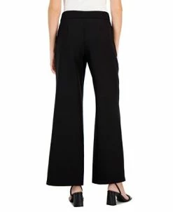 INC International Concepts Women's High-Rise Front-Slit Flare-Leg Pants, Created For Macy's 8 INC International Concepts Women's High-Rise Front-Slit Flare-Leg Pants, Created For Macy's -Clothing Shop 22783634 fpx