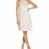Adrianna Papell Women's Embroidered Fit & Flare Dress 2 Adrianna Papell Women's Embroidered Fit & Flare Dress -Clothing Shop 22801267 fpx