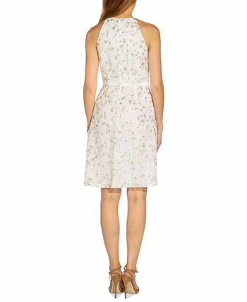 Adrianna Papell Women's Embroidered Fit & Flare Dress 4 Adrianna Papell Women's Embroidered Fit & Flare Dress - Image 2
