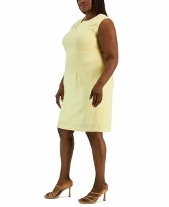 Kasper Plus Size Sleeveless Sheath Dress -Clothing Shop 22803832 fpx