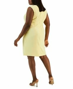 Kasper Plus Size Sleeveless Sheath Dress -Clothing Shop 22803833 fpx