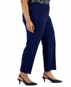 Kasper Plus Size Straight-Leg Pants -Clothing Shop 22803913 fpx