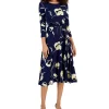 Kasper Women's Floral-Print Midi Fit & Flare Dress -Clothing Shop 22813312 fpx