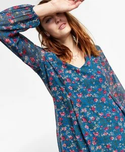 INC International Concepts Women's Tie-Back Shift Dress, Created For Macy's -Clothing Shop 22813901 fpx