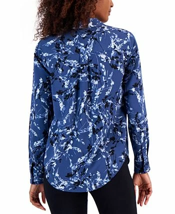 Alfani Women's Button-Front Shirt, Created For Macy's 4 Alfani Women's Button-Front Shirt, Created For Macy's - Image 2