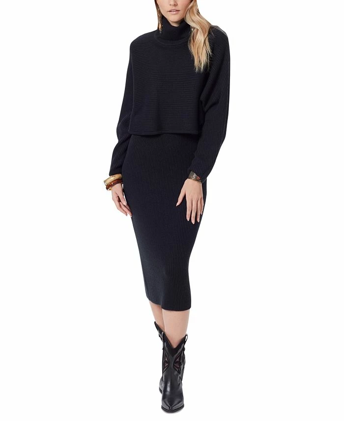 Sam Edelman Women's Aralyn Sweater Dress & Turtleneck Topper 2-Pc. Set 3 Sam Edelman Women's Aralyn Sweater Dress & Turtleneck Topper 2-Pc. Set