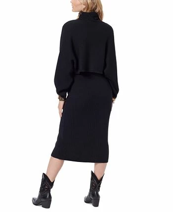 Sam Edelman Women's Aralyn Sweater Dress & Turtleneck Topper 2-Pc. Set 4 Sam Edelman Women's Aralyn Sweater Dress & Turtleneck Topper 2-Pc. Set - Image 2