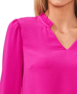 CeCe Ruffle-Sleeve Top 14 CeCe Ruffle-Sleeve Top -Clothing Shop 22834165 fpx