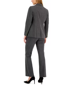 Kasper Women's Faux-Fly Pull-On Wide-Leg Pants 16 Kasper Women's Faux-Fly Pull-On Wide-Leg Pants -Clothing Shop 22855194 fpx