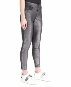 Michael Kors Women's Studded Velvet Leggings -Clothing Shop 22907642 fpx